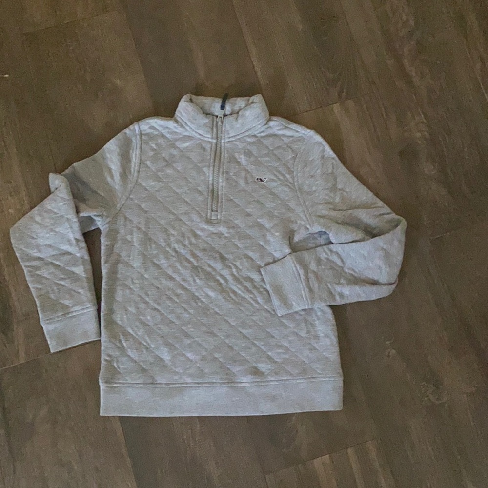 Worn once quilted boys shep shirt